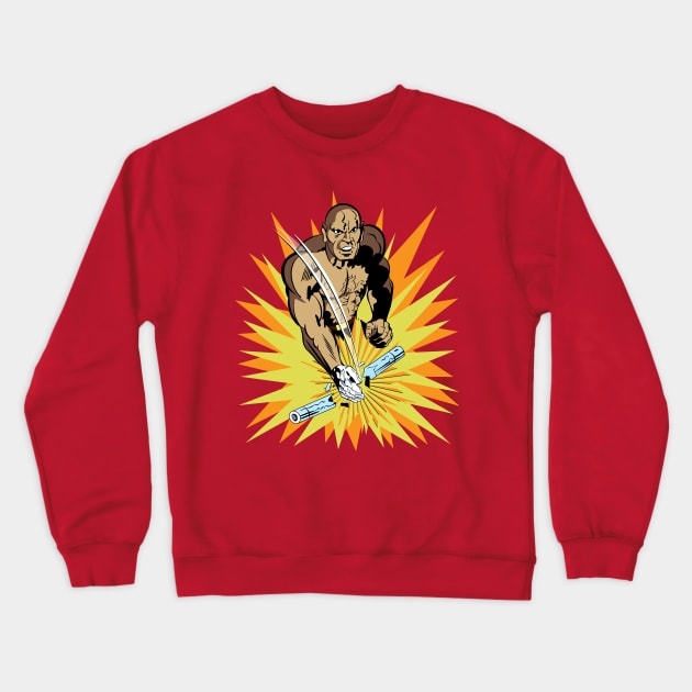 Dr. Steel Crewneck Sweatshirt by Doc Multiverse Designs